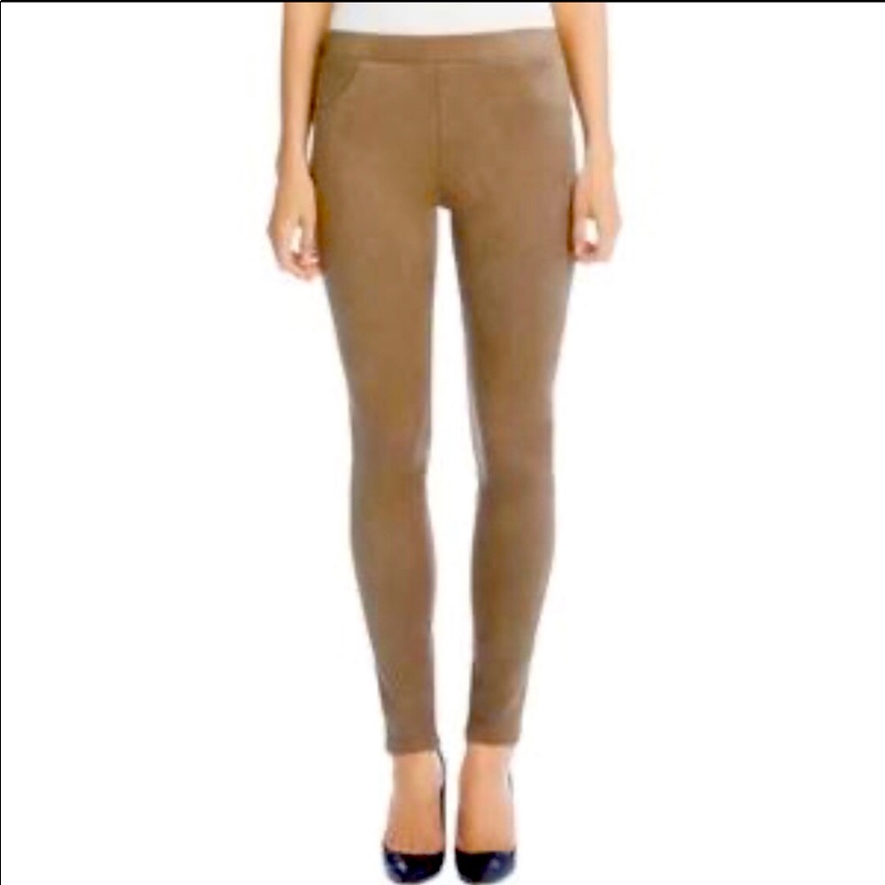NWT- Karen Kane Faux Suede Leggings.  Medium